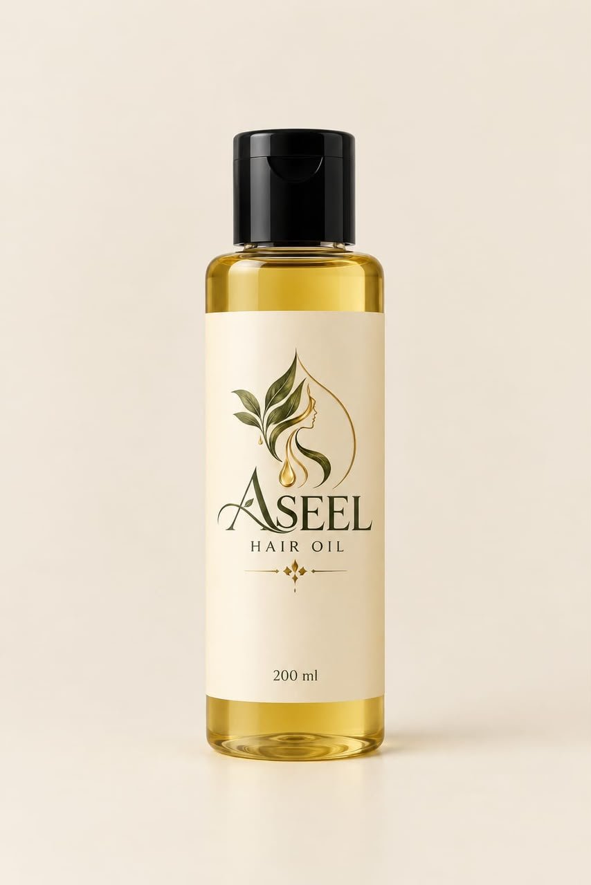 Aseel Hair Oil Bottle